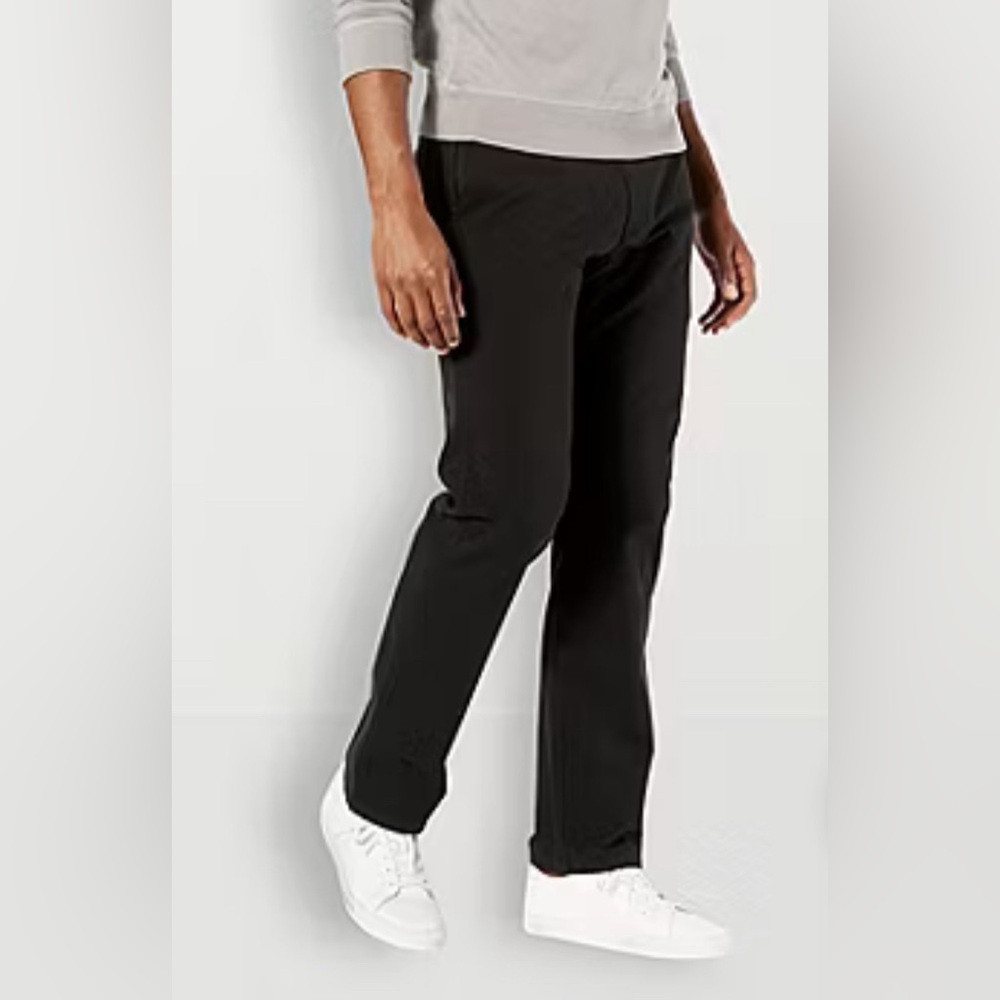 Dockers Straight Fit Smart Flex Black Chinos W36 L34